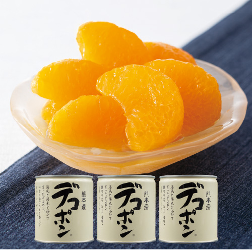 デコポン（缶詰） 3個徳用 いちばんセレクトグルメ 一番食品オンライン